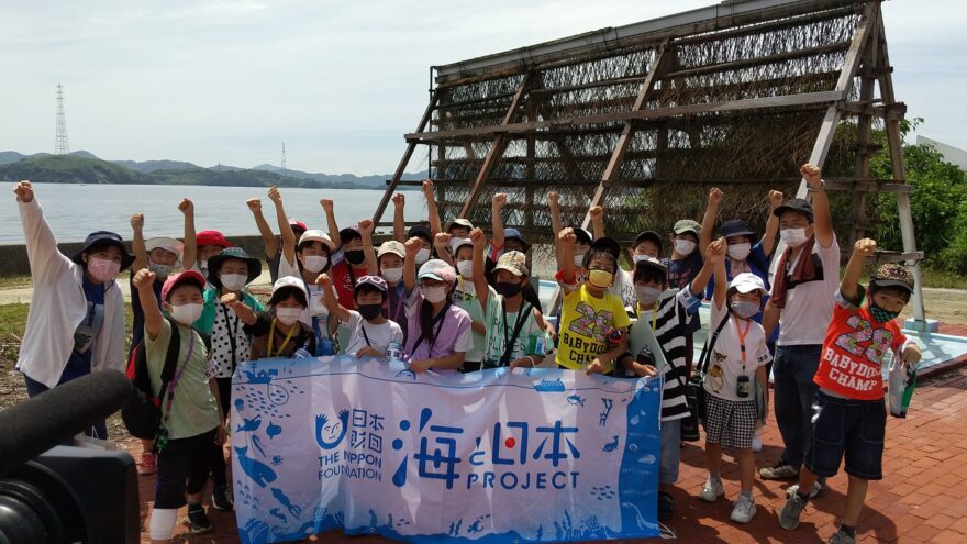 海と日本プロジェクト「瀬戸内こども調査団」竹原の干潟で調査🦀🦀