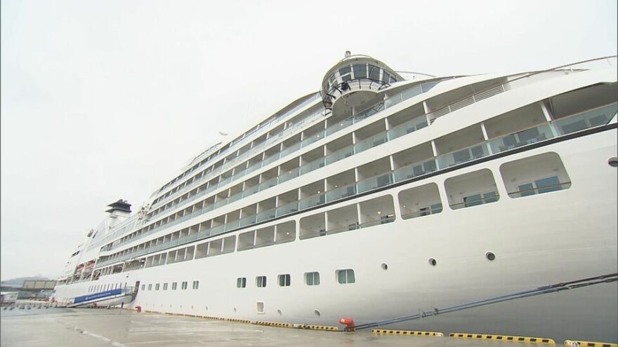 全室スイートルーム✨豪華客船 “MITSUI OCEAN FUJI” が広島に寄港🚢⚓