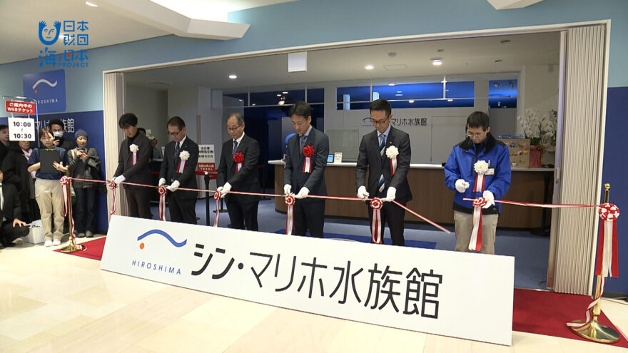 惜しまれながら閉館して1年、移転していよいよオープン🐟🐠🦐🦑🪸