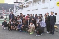 宇宙から海の状況を監視「子どもたちに海洋・海事分野に関心を❗」　広島大学の研究施設で子供向けセミナー🛰️🌏